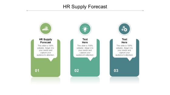 HR Supply Forecast Ppt PowerPoint Presentation Styles Shapes Cpb