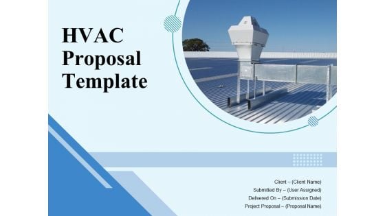 HVAC Proposal Template Ppt PowerPoint Presentation Complete Deck With Slides