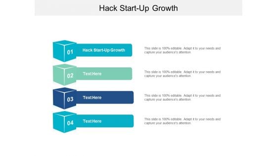 Hack Start Up Growth Ppt PowerPoint Presentation Layouts Layout Ideas Cpb