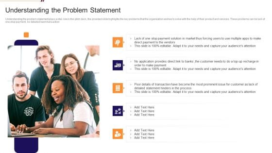 Hackathon Investor Capital Funding Pitch Deck Understanding The Problem Statement Ideas PDF