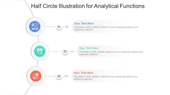 Half Circle Illustration For Analytical Functions Ppt PowerPoint Presentation Layouts Layouts PDF
