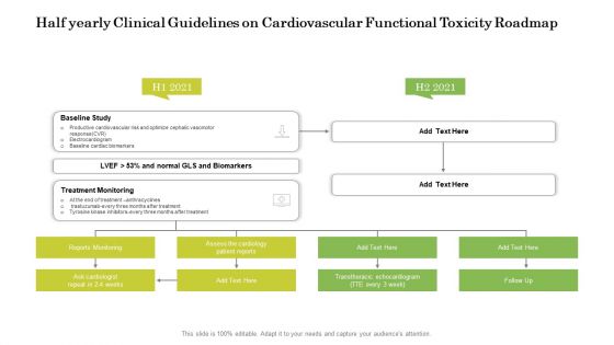 Half Yearly Clinical Guidelines On Cardiovascular Functional Toxicity Roadmap Icons