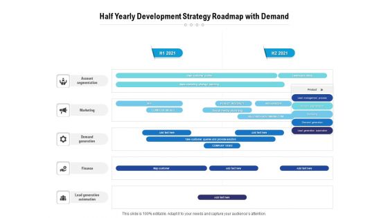 Half Yearly Development Strategy Roadmap With Demand Themes Half Yearly Development Strategy Roadmap With Demand Themes