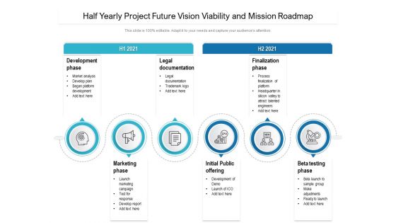 Half Yearly Project Future Vision Viability And Mission Roadmap Download Half Yearly Project Future Vision Viability And Mission Roadmap Download
