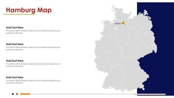 Hamburg Map PowerPoint Presentation PPT Template PDF