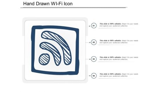 Hand Drawn Wi Fi Icon Ppt PowerPoint Presentation Infographics Ideas