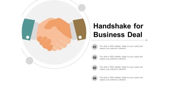 Handshake For Business Deal Ppt PowerPoint Presentation Outline Mockup