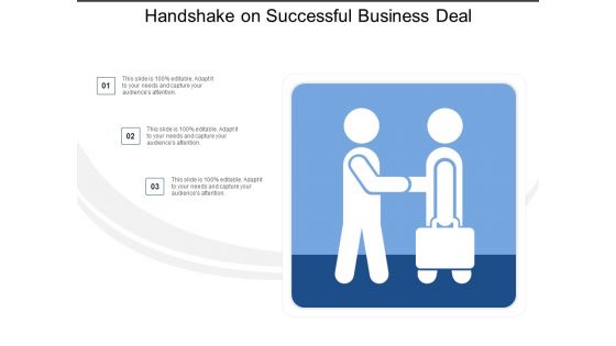 Handshake On Successful Business Deal Ppt PowerPoint Presentation Summary Slide Download