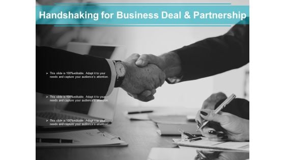 Handshaking For Business Deal And Partnership Ppt PowerPoint Presentation Ideas Diagrams