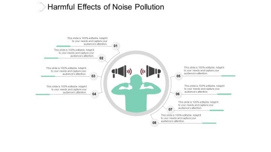 Harmful Effects Of Noise Pollution Ppt Powerpoint Presentation Gallery Deck