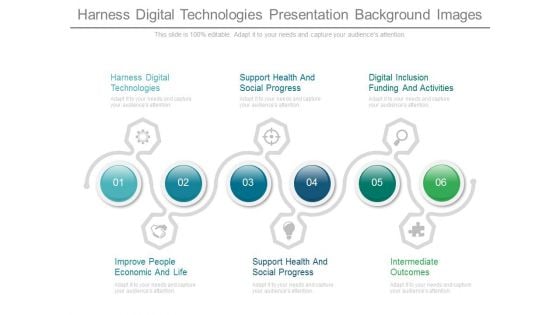 Harness Digital Technologies Presentation Background Images