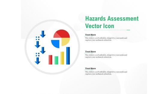 Hazards Assessment Vector Icon Ppt PowerPoint Presentation Summary Background