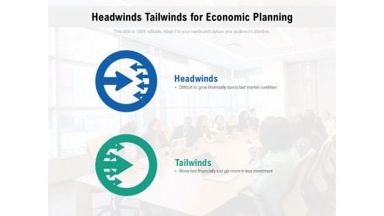 Headwinds Tailwinds For Economic Planning Ppt PowerPoint Presentation File Backgrounds PDF