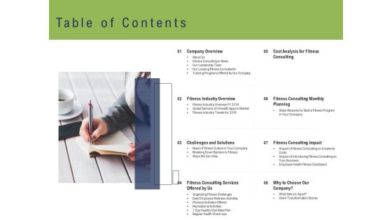 Health And Fitness Consultant Table Of Contents Rules PDF Health And Fitness Consultant Table Of Contents Rules PDF
