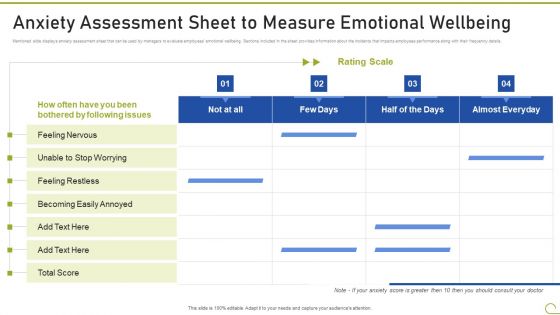 Health And Fitness Playbook Anxiety Assessment Sheet To Measure Emotional Wellbeing Formats PDF Health And Fitness Playbook Anxiety Assessment Sheet To Measure Emotional Wellbeing Formats PDF