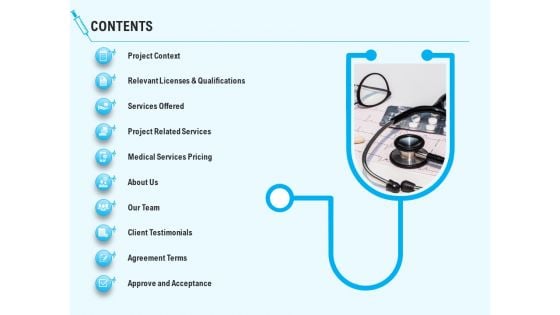 Health Care Contents Ppt Slides Graphics PDF