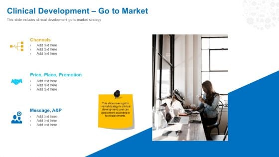 Health Clinic Marketing Clinical Development Go To Market Ppt Icon Slideshow PDF