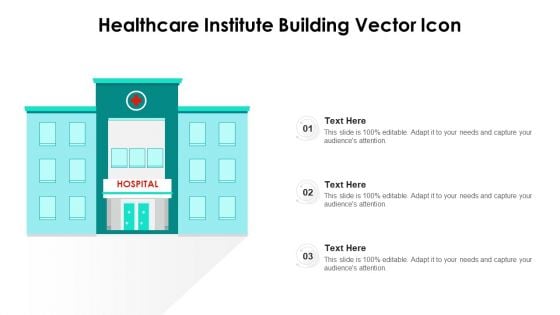 healthcare institute building vector icon inspiration pdf