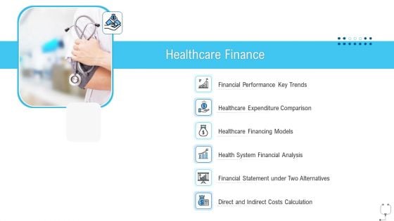 Healthcare Management Healthcare Finance Ppt Infographics Infographics PDF