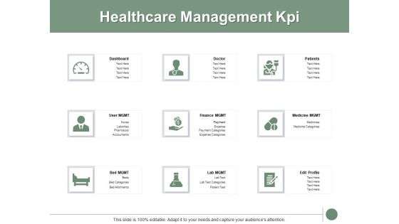 Healthcare Management Kpi Ppt PowerPoint Presentation Infographic Template Shapes Healthcare Management Kpi Ppt PowerPoint Presentation Infographic Template Shapes