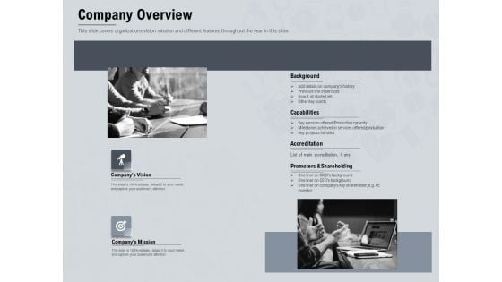 Healthcare Merchandising Company Overview Sample PDF