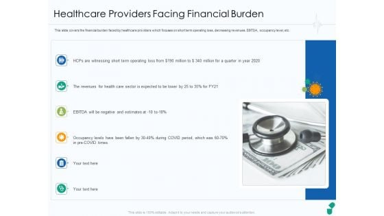 Healthcare Providers Facing Financial Burden Pictures PDF Ppt Slides Graphics Tutorials PDF