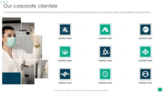 Healthcare Services Company Profile Our Corporate Clientele Demonstration PDF Healthcare Services Company Profile Our Corporate Clientele Demonstration PDF