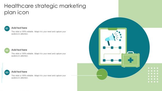 Healthcare Strategic Marketing Plan Icon Download PDF