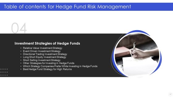 Hedge Fund Risk Management Ppt PowerPoint Presentation Complete With Slides Slide17