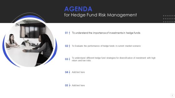Hedge Fund Risk Management Ppt PowerPoint Presentation Complete With Slides Slide02