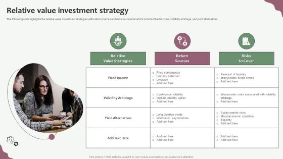 Hedge Funds Trading And Investing Strategies Relative Value Investment Strategy Rules PDF