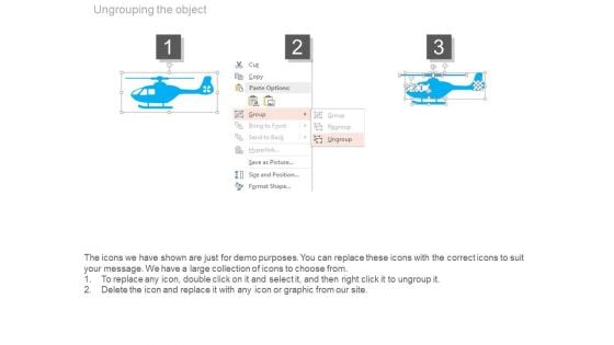 Helicopter Diagram For Business Vision PowerPoint Slides