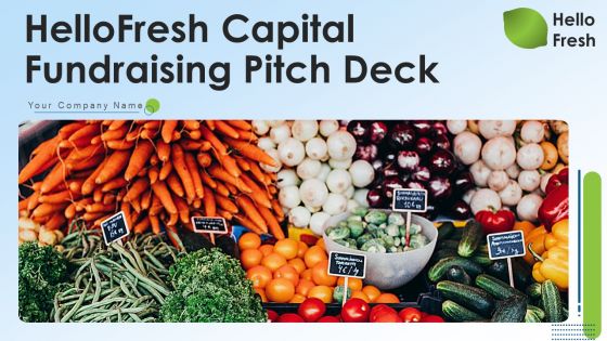 Hellofresh Capital Fundraising Pitch Deck Ppt PowerPoint Presentation Complete Deck With Slides