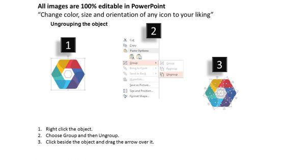 Hexagon With Marketing Analysis Icons Powerpoint Template