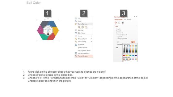 Hexagonal Steps For Mobile Communication Powerpoint Slides Slide03