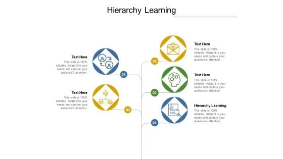 Hierarchy Learning Ppt PowerPoint Presentation Icon Master Slide Cpb