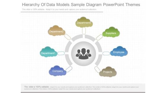 Hierarchy Of Data Models Sample Diagram Powerpoint Themes