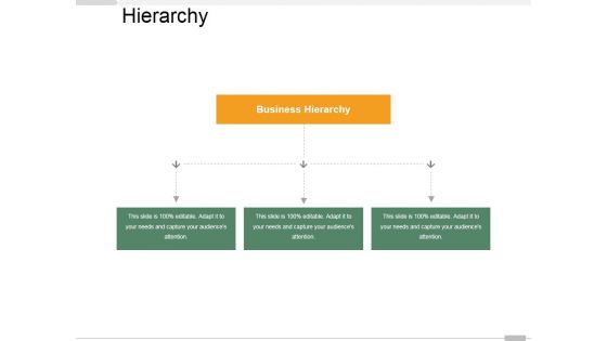 Hierarchy Ppt PowerPoint Presentation File Show