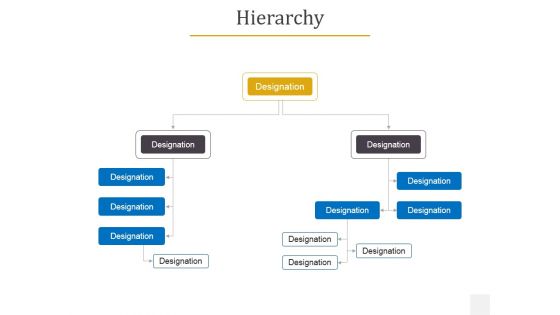 Hierarchy Ppt PowerPoint Presentation Gallery Show