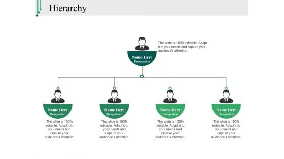 Hierarchy Ppt PowerPoint Presentation Ideas Design Templates