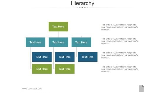 Hierarchy Ppt PowerPoint Presentation Ideas