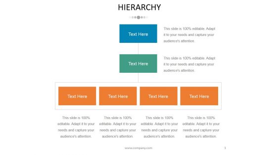 Hierarchy Ppt PowerPoint Presentation Pictures Deck