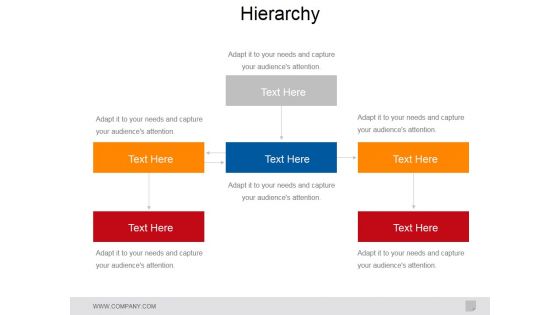 Hierarchy Ppt PowerPoint Presentation Portfolio Visuals