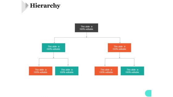 Hierarchy Ppt PowerPoint Presentation Shapes