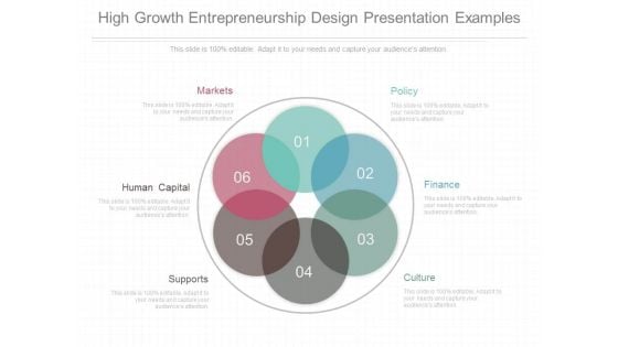 High Growth Entrepreneurship Design Presentation Examples