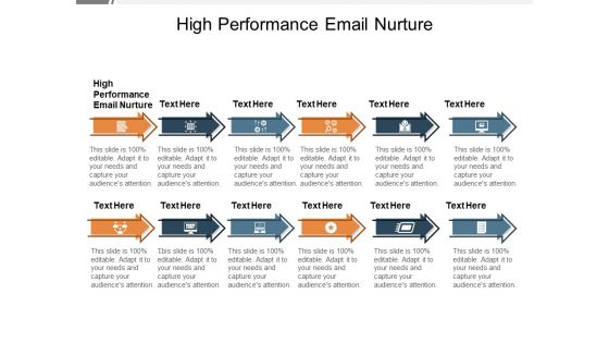 High Performance Email Nurture Ppt PowerPoint Presentation File Summary Cpb Pdf