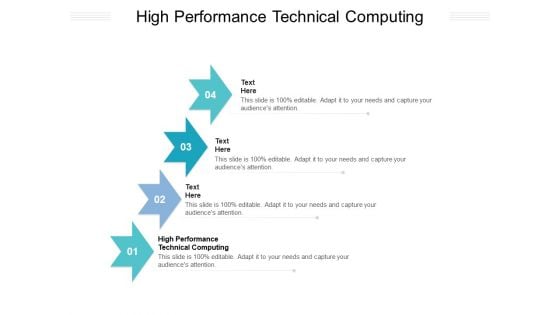 High Performance Technical Computing Ppt PowerPoint Presentation Visual Aids Background Images Cpb Pdf