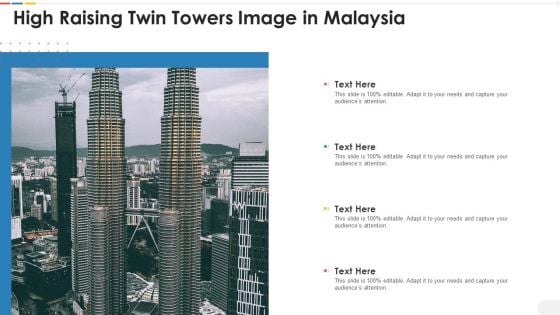 High Raising Twin Towers Image In Malaysia Clipart PDF