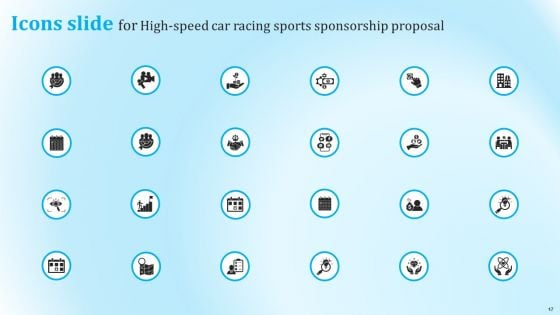 High Speed Car Racing Sports Sponsorship Proposal Ppt PowerPoint Presentation Complete Deck With Slides