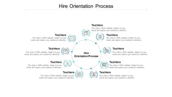 Hire Orientation Process Ppt PowerPoint Presentation Show Example Cpb